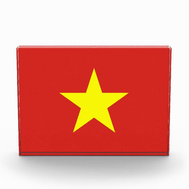 Award with flag of  Vietnam (Front)