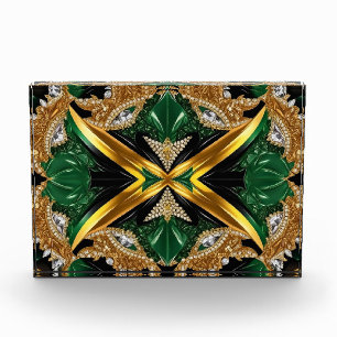 Award with Jamaican Colors Design