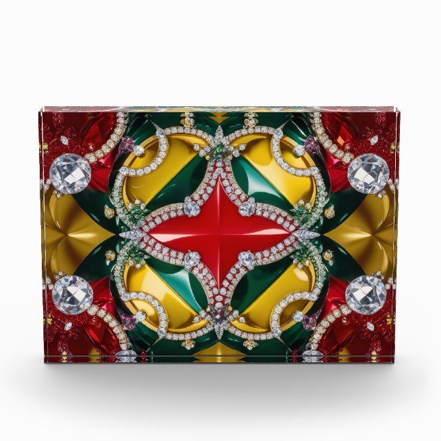 Award with Los Angeles Colors Design (Front)