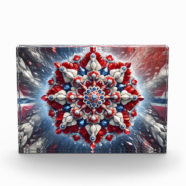 Award with Norwegian Colors Design (Front)