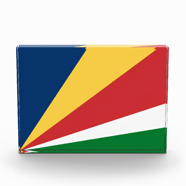 Award with Seychelles Colors Design (Front)