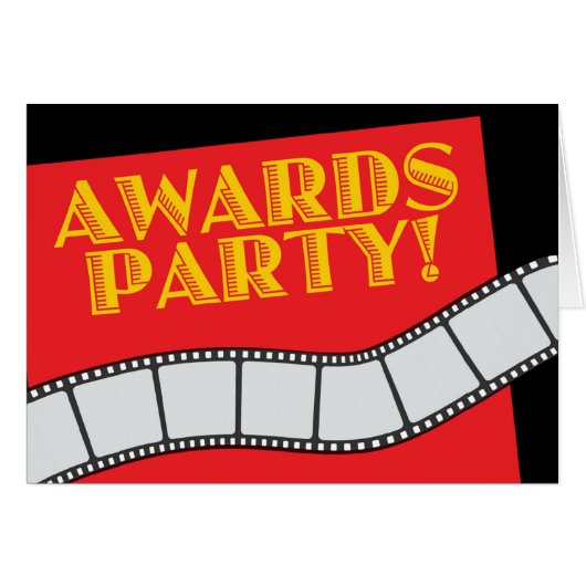 AWARDS PARTY CARDS (Front Horizontal)