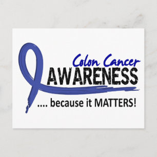 Awareness 2 Colon Cancer Postcard
