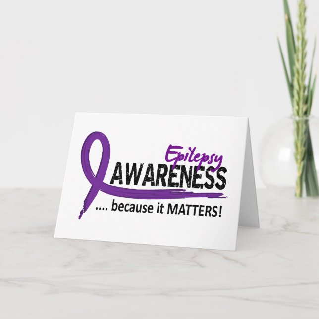 Awareness 2 Epilepsy Card (Front)