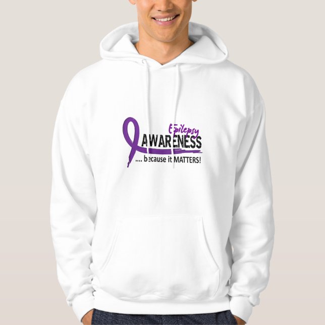 Awareness 2 Epilepsy Hoodie (Front)