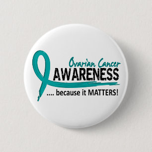 Awareness 2 Ovarian Cancer Pinback Button