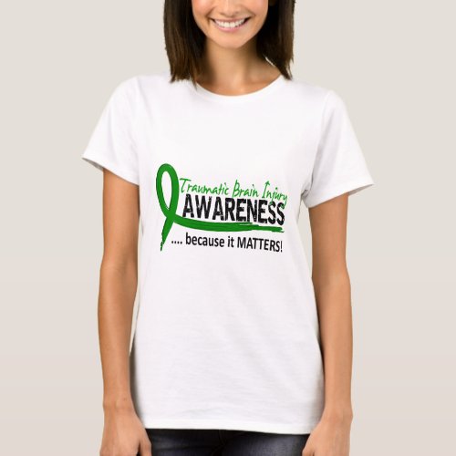 Awareness 2 Traumatic Brain Injury TBI T_Shirt