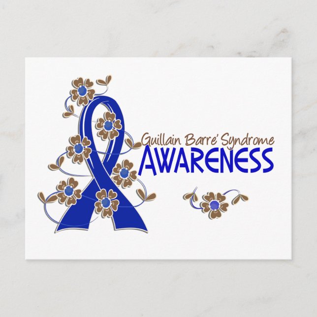Awareness 6 Guillain Barre Syndrome Postcard (Front)