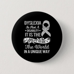 Awareness Ability See World Unique Not Disability Button