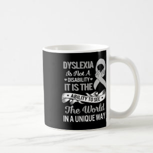 Awareness Ability See World Unique Not Disability Coffee Mug
