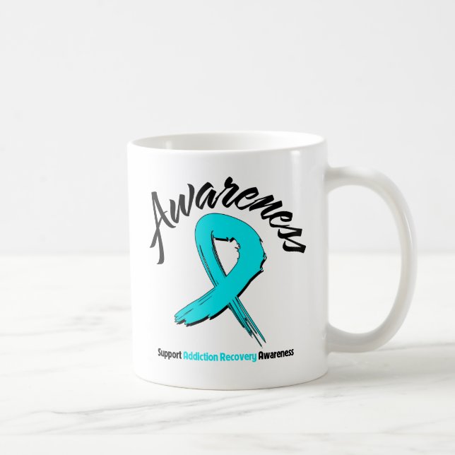 AWARENESS Addiction Recovery Coffee Mug (Right)