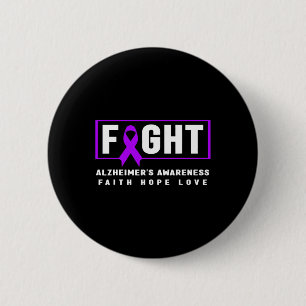 Awareness - Alzheimer Fight Heimer’s Awareness  Button