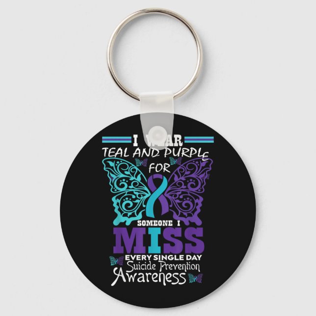 Awareness Artwork Keychain (Front)