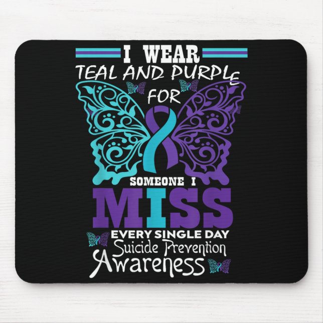Awareness Artwork Mouse Pad (Front)
