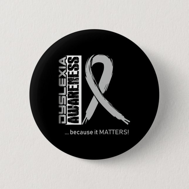 Awareness Because Its Problems We Fight Together  Button (Front)
