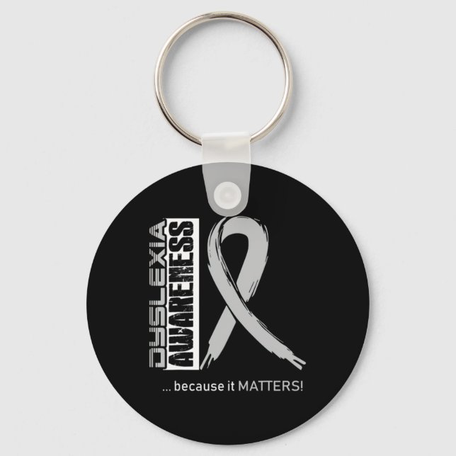 Awareness Because Its Problems We Fight Together  Keychain (Front)