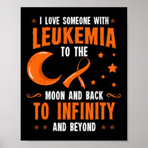 Awareness Blood Cancer Bone Marrow Gift Idea  Poster