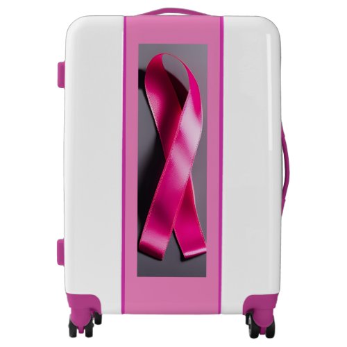 AWARENESS BREAST CANCER LUGGAGE