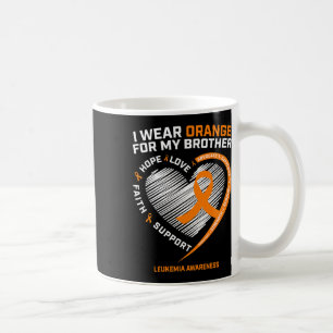 Awareness Brother Kids Leukemia Awareness Coffee Mug