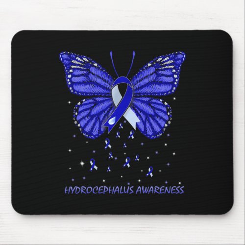 Awareness Butterfly 1  Mouse Pad