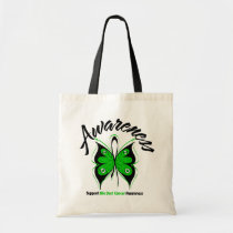 AWARENESS Butterfly Bile Duct Cancer Tote Bag