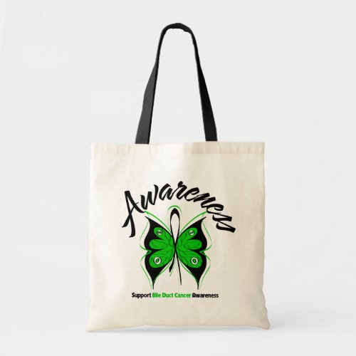 AWARENESS Butterfly Bile Duct Cancer Tote Bag