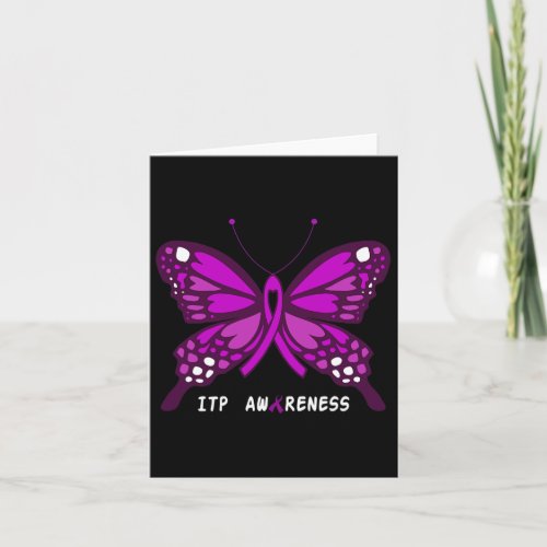 Awareness Butterfly  Card