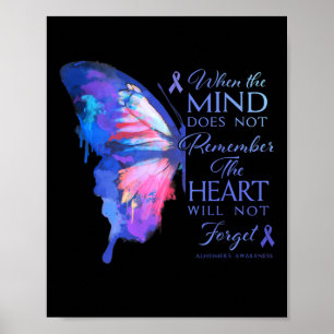 Awareness Butterfly Poster