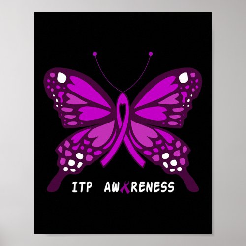 Awareness Butterfly  Poster