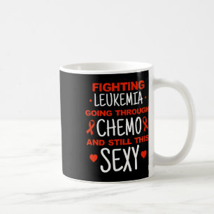 Awareness Cancer Warrior Fighting Leukemia Survivo Coffee Mug