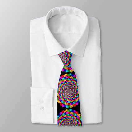 Awareness colored neck tie