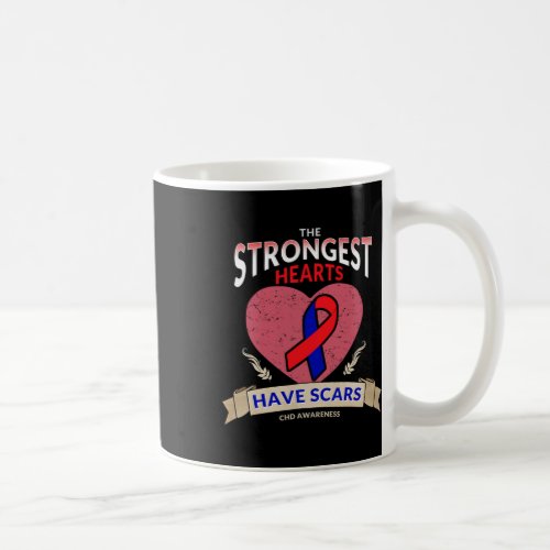 Awareness Congenital Heart Disease Quote  Coffee Mug