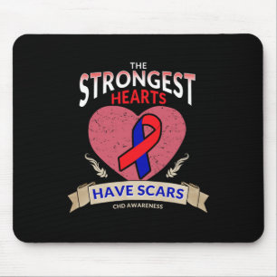Awareness Congenital Heart Disease Quote Mouse Pad