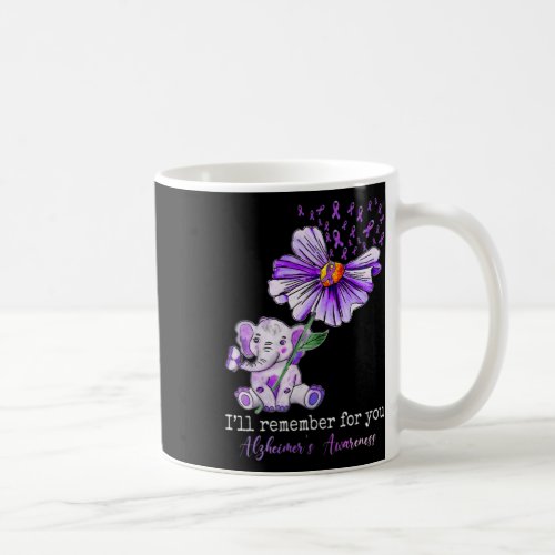 Awareness Cute Elephant I Will Remember For You 2  Coffee Mug