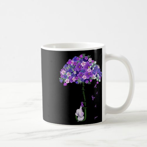 Awareness Cute Elephant I Will Remember For You  Coffee Mug