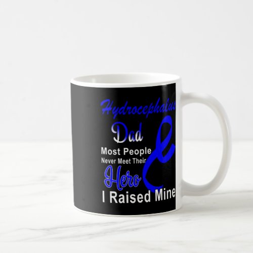 Awareness Dad Blue Ribbon Father Support  Coffee Mug