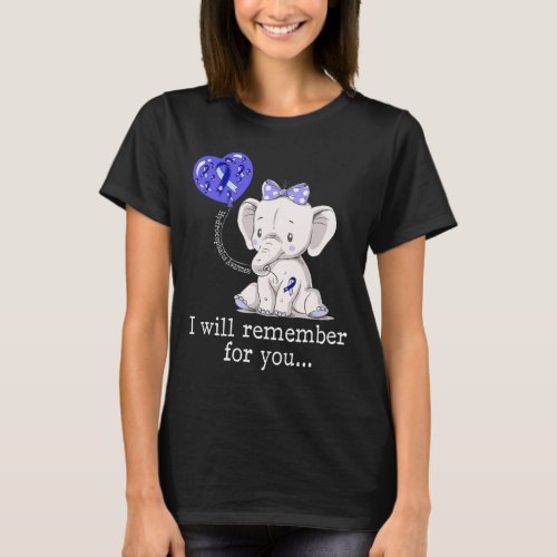 Awareness Elephant 1  T_Shirt