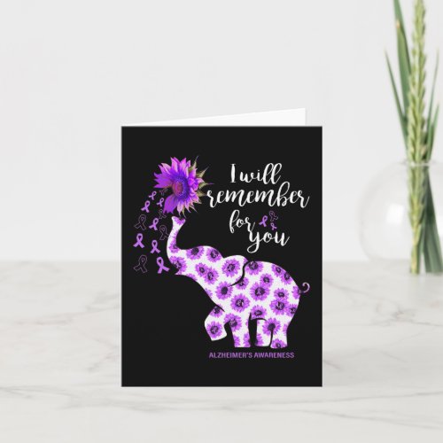 Awareness Elephant Your Battle Is My Battle Gift  Card