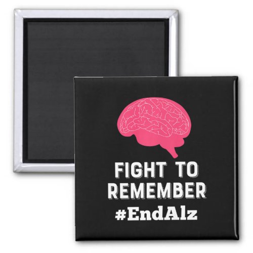 Awareness end Dementia Tees  Magnet