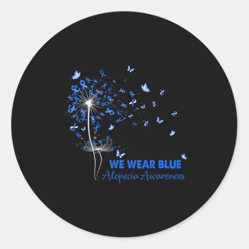 Awareness Faith Hope Love Dandelion  Classic Round Sticker