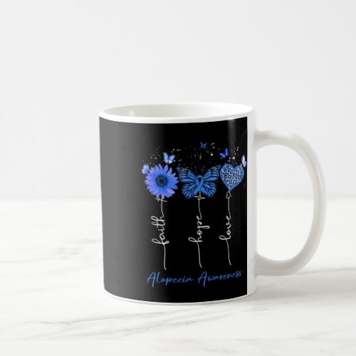 Awareness Faith Hope Love Leopard Sunflower  Coffee Mug