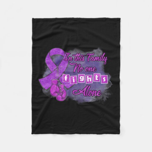 Awareness  fleece blanket