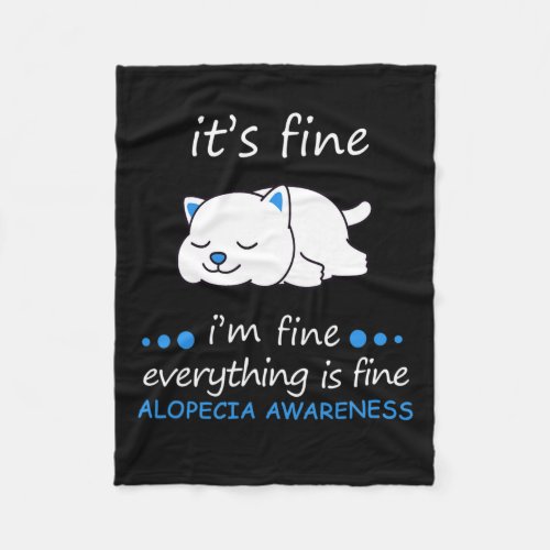 Awareness  fleece blanket