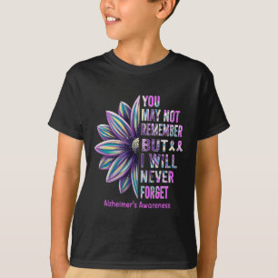 Awareness Flower Remember Never Forget Gift' T-Shirt