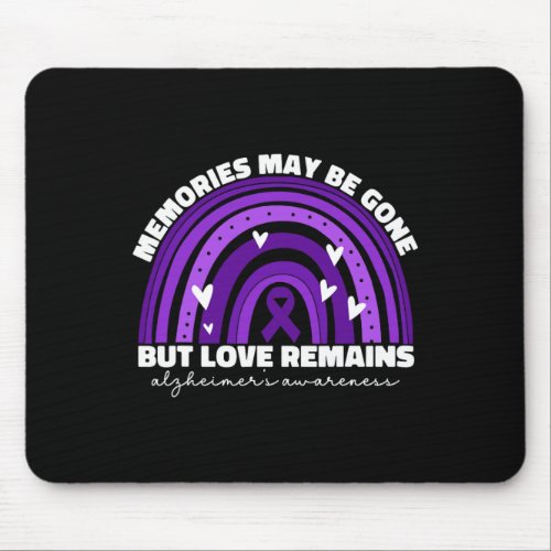 Awareness For Men Women Heimer Memories  Mouse Pad