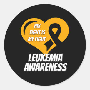 Awareness For Mom Or Dad Classic Round Sticker