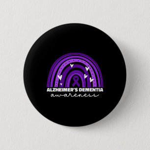 Awareness For Women Heimer Awareness Cute Button