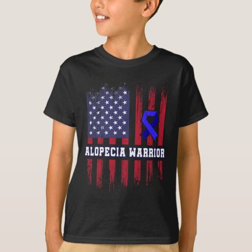 Awareness Hair Loss Warrior Choice Survivor Da1  T_Shirt