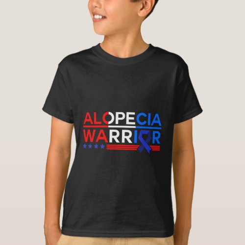 Awareness Hair Loss Warrior Nutrition Survivor  T_Shirt