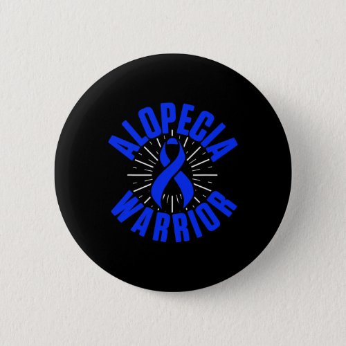 Awareness Hair Loss Warrior Therapeutic Survivor 2 Button